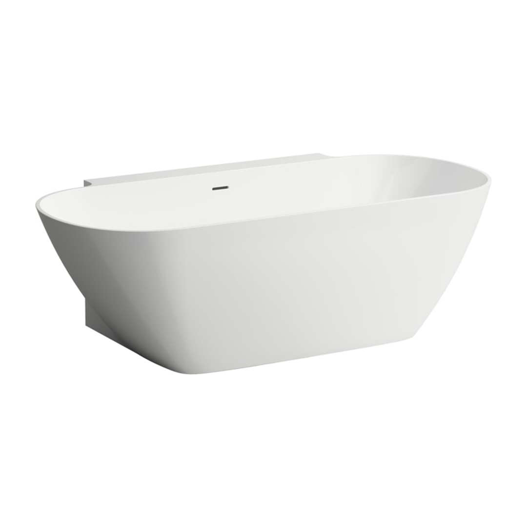 8086001850 Laufen Lua bathtub back to wall